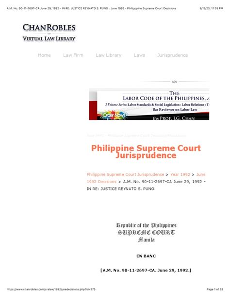 1992 bdscr|1992 Philipppine Supreme Court Decisions .